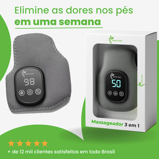 Massageador OrtoVida 3 em 1