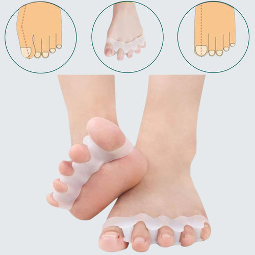 Corretor de Joanetes - Dedos sobrepostos