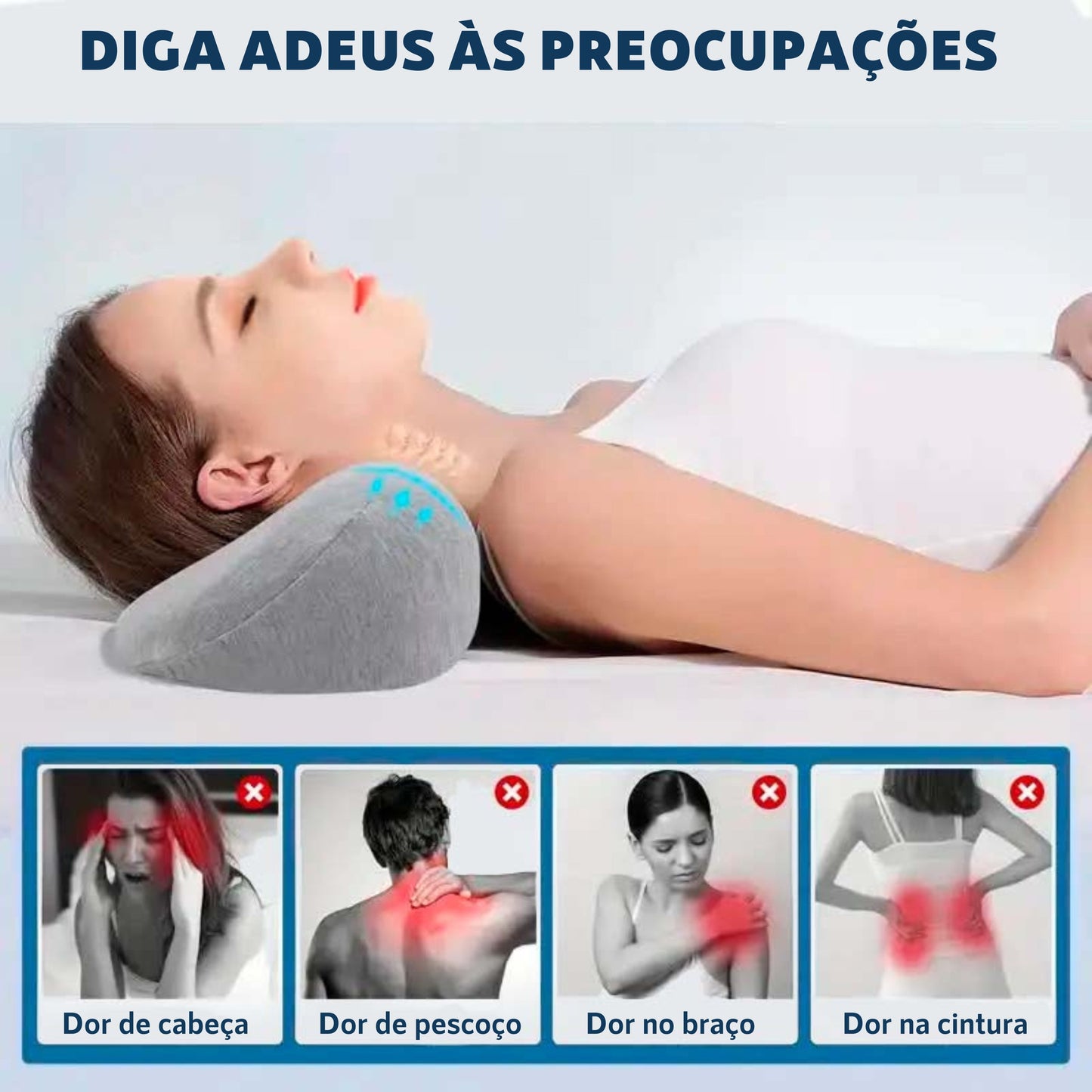 Almofada Ortopédica Cervical
