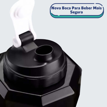 Halter com água exercicio em casa