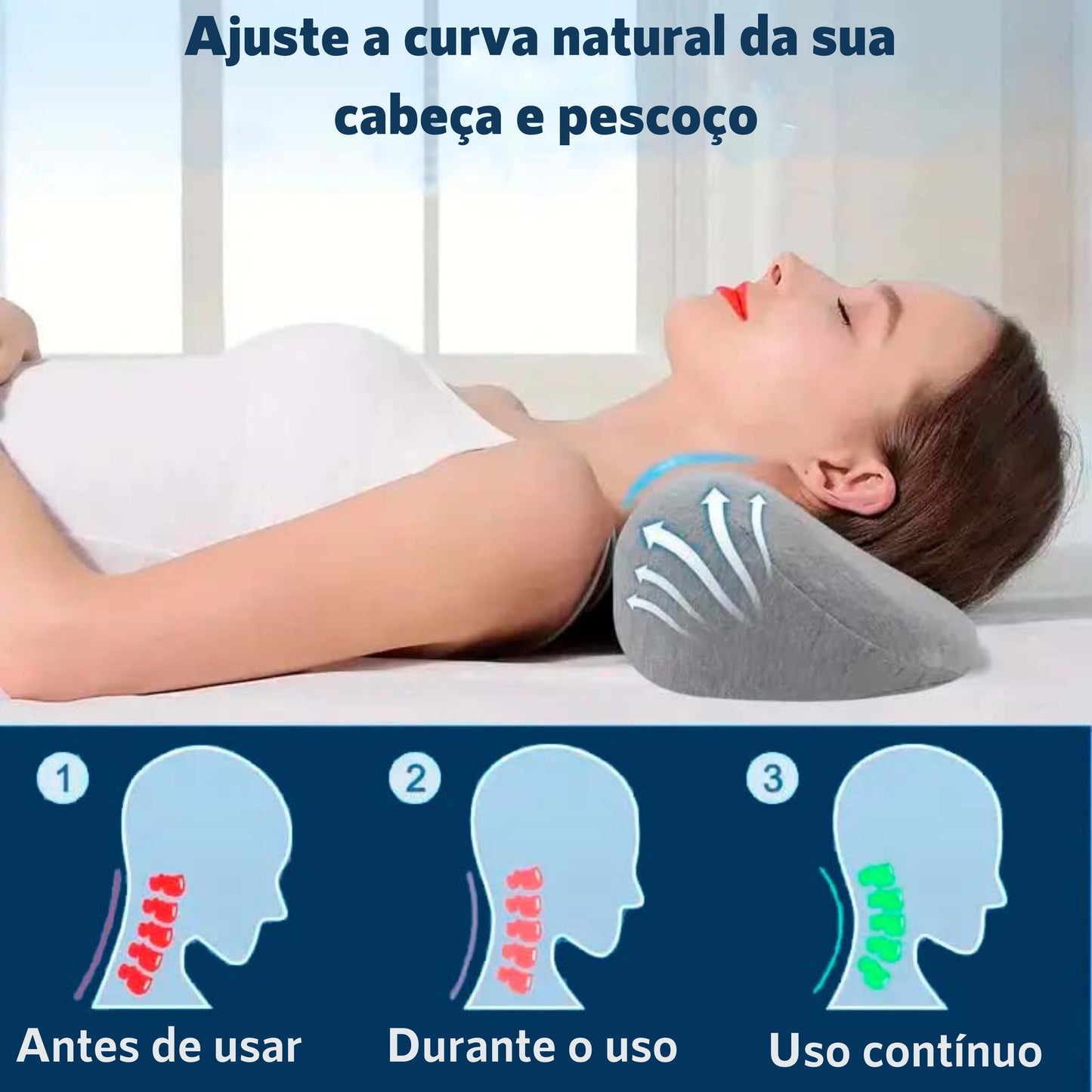 Almofada Ortopédica Cervical
