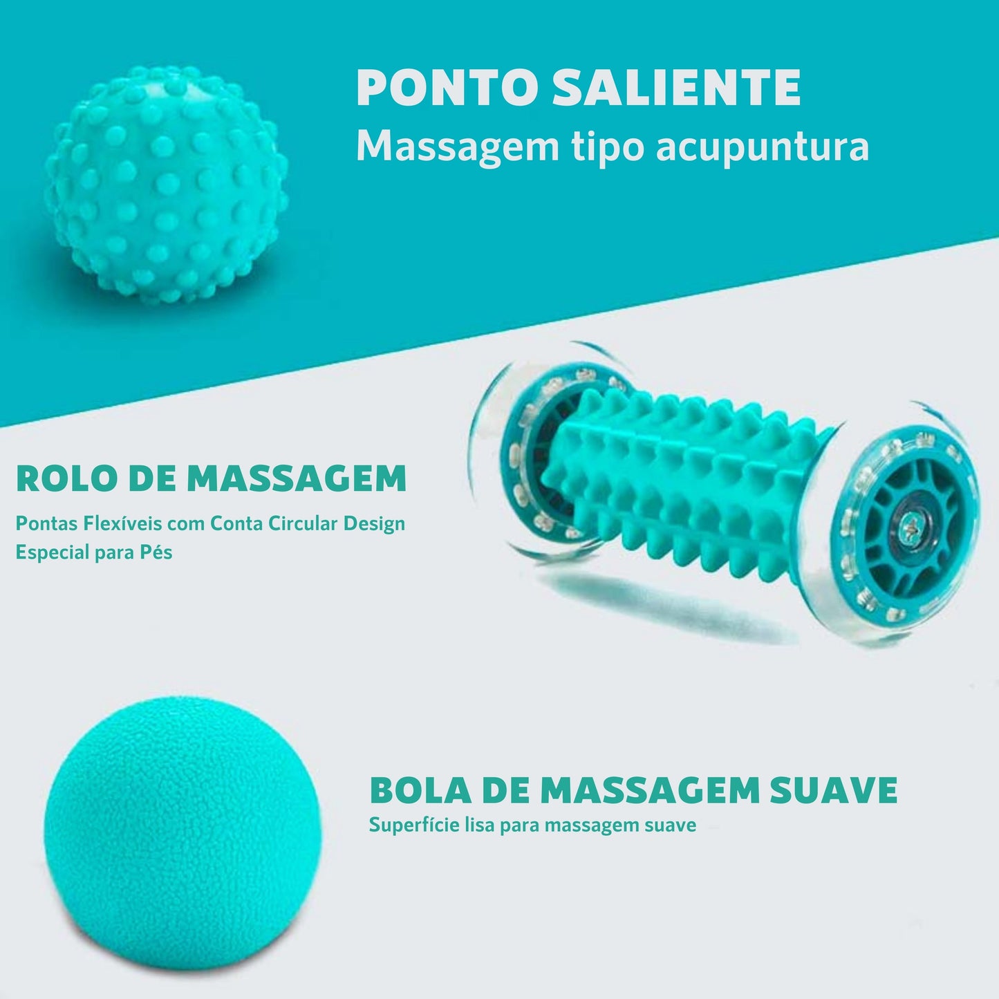 Kit Massageador para Pés
