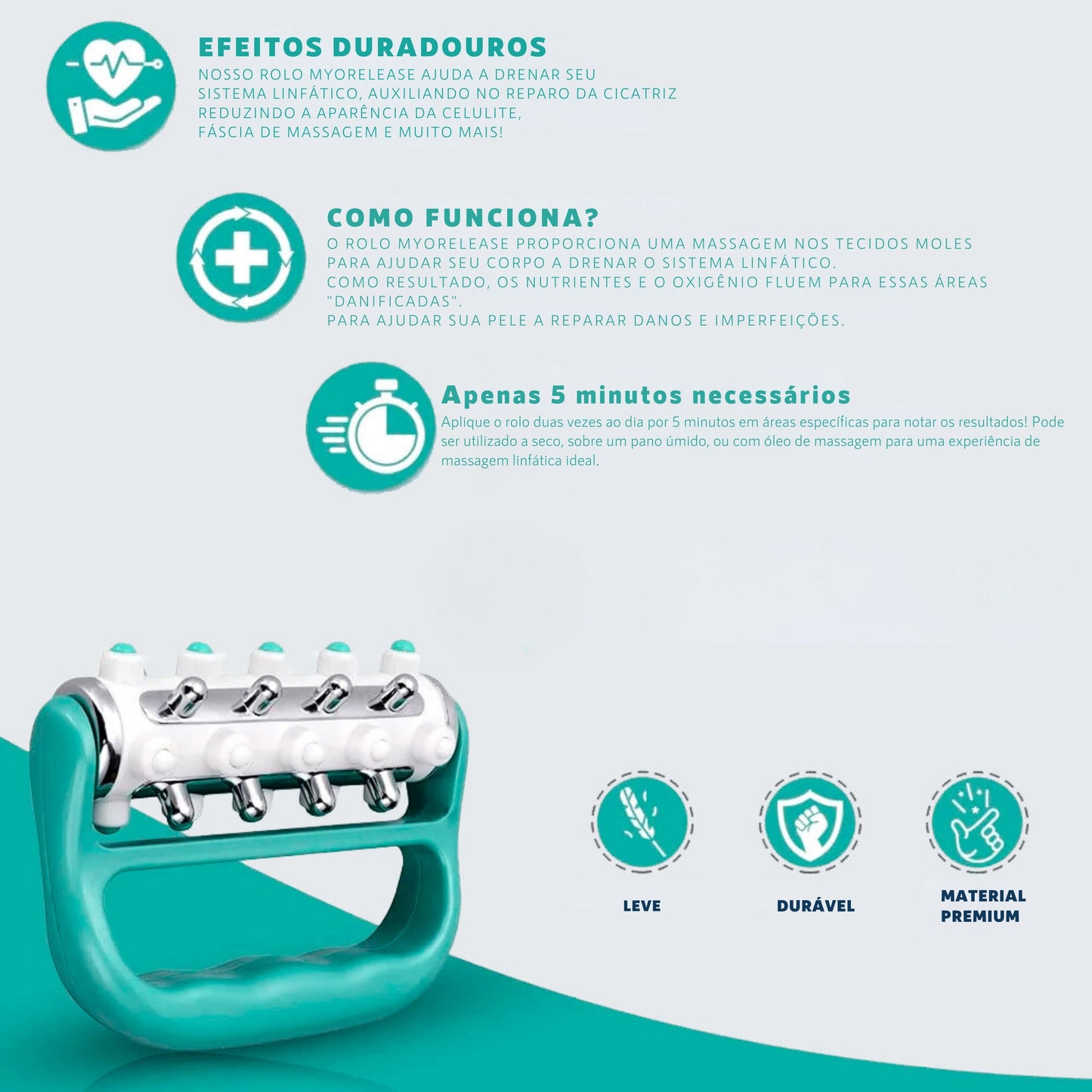 Massageador para Drenagem Linfática