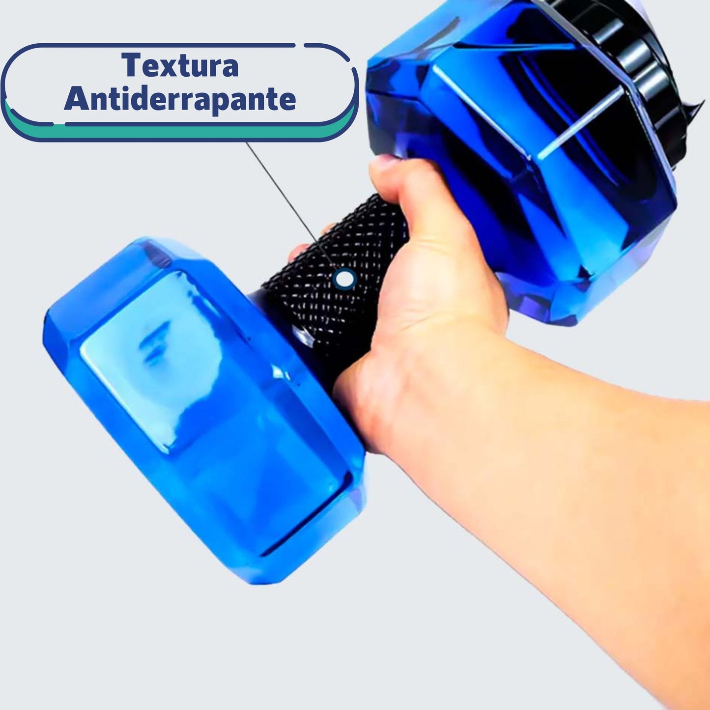 Halter com água exercicio em casa