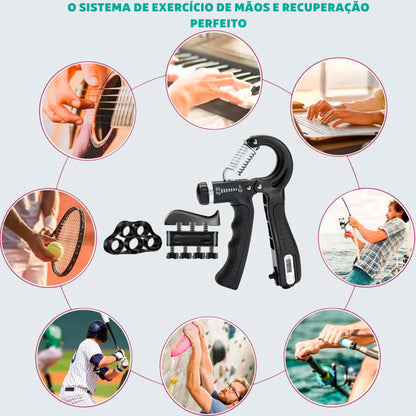 Kit de Exercícios para Articulações das mãos 3 em 1
