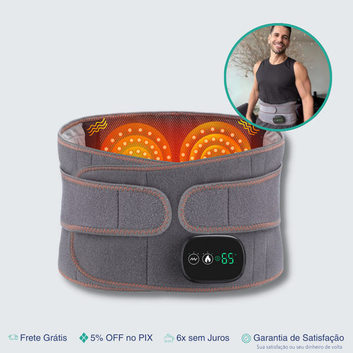 THERMOLOMBAR - Cinta massageadora e aquecimento